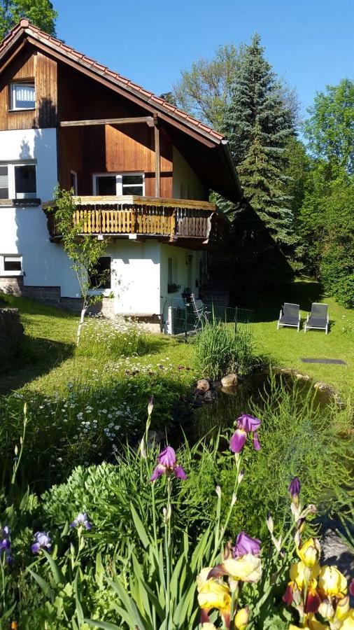 Ferienhaus "Am Schleifenbach" Saalfeld Saale Buitenkant foto